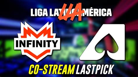 LLA EN VIVO PLAYOFFS UPPER BRACKET TEAM AZE VS INFINTY RONDA 1 CO