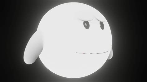 Boo From Marios Games 3d Model By Clickdamn