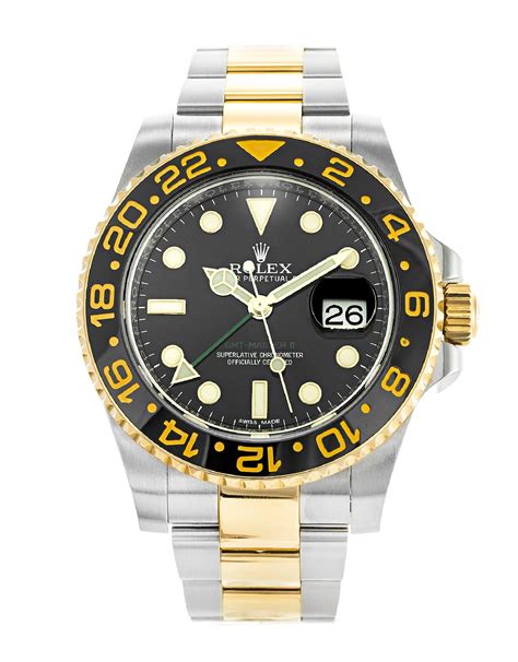 Rolex Gmt Master Ii Ln In Steel Yellow Gold Rolex Watches