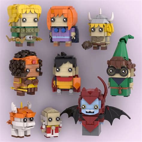 Lego Ideas Years Of Dungeons Dragons D D Brickheadz