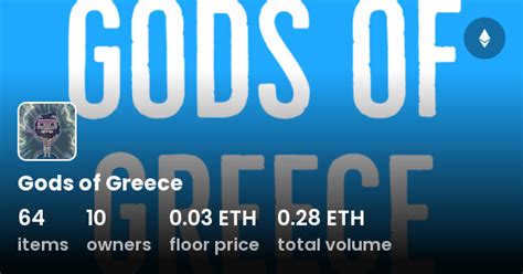 Gods Of Greece Collection Opensea