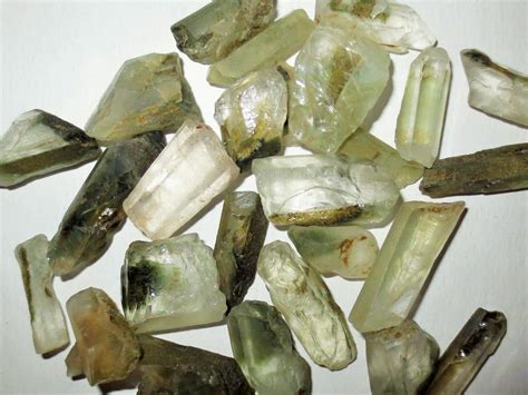 - Quartz with Green Chlorite, Rough #RO-QGC