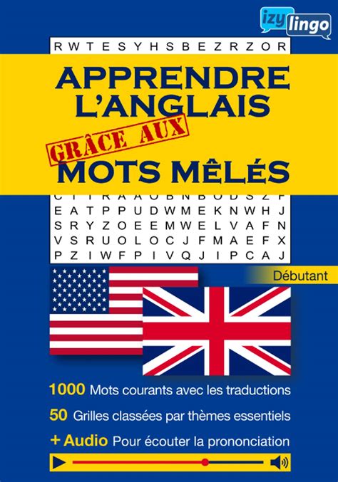 Buy Apprendre l anglais grâce aux mots mêlés Mots Cachés 52 Grilles