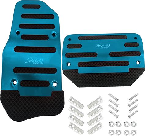 Amazon HAOBO 2PCS Car Non Slip Aluminum Alloy Pedal Pads Non Slip