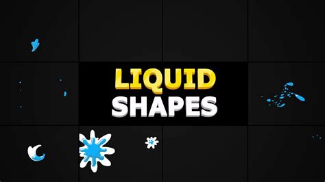 AE Template Liquid Shapes Effects SBV 346517068 Storyblocks