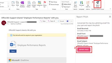 Office365 And Outlook Phish Report Add On Knowledge Base