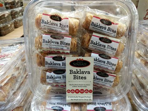 Sinbad Sweets Baklava Bites - Costco97.com