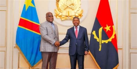 Tshisekedi Et Louren O Valuent Les Processus De Paix De Luanda Et Nairobi