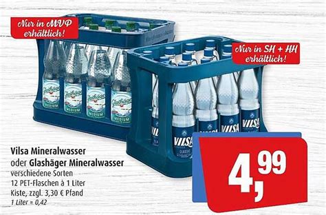 Vilsa Mineralwasser Oder Glash Ger Mineralwasser Angebot Bei Markant