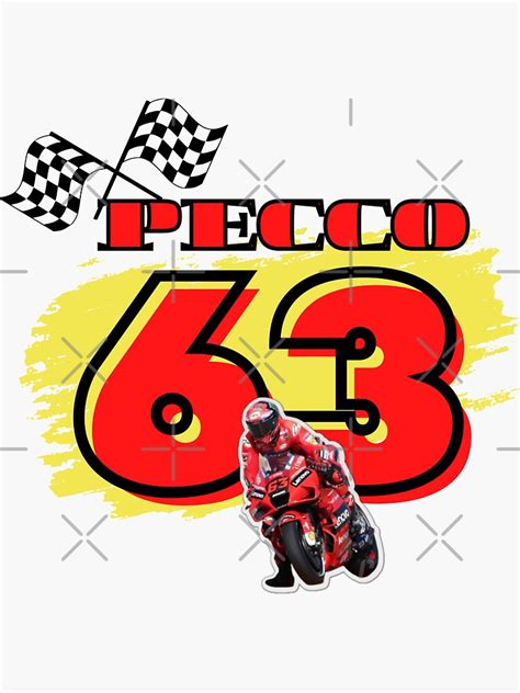 Francesco Pecco Bagnaia Moto Gp Essential Sticker For Sale By