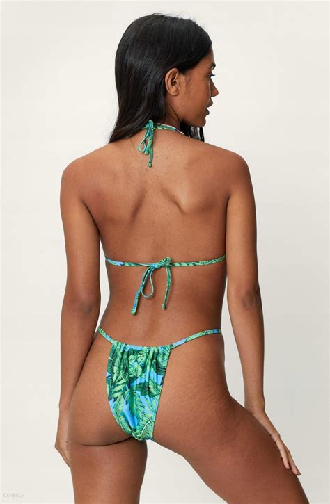 Bikini Print Liście Axu Xxc s Nasty Gal Góra Od Ceny i opinie Ceneo pl