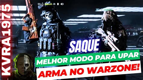 Saque Melhor Modo Para Upar Arma No Warzone Youtube