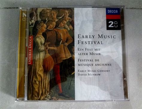 Decca David Munrow Classical Cd Set Early Music Festival Hobbies