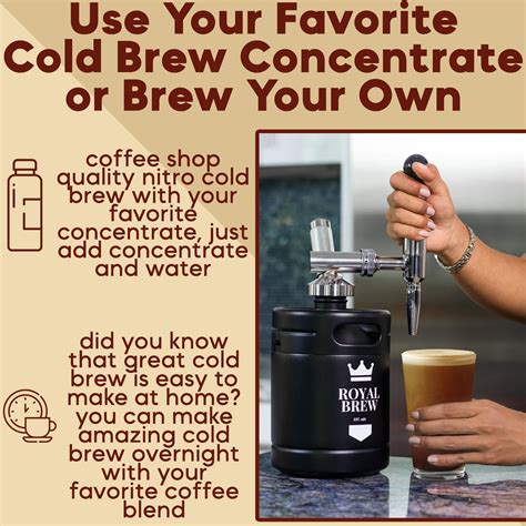 Royal Brew Nitro Cold Brew Instructions