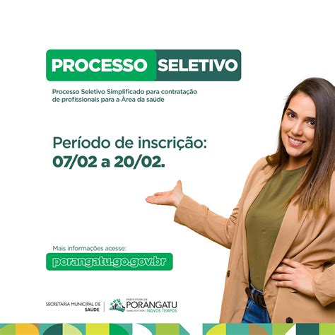 Prefeitura Abre Processo Seletivo Simplificado Para ContrataÇÃo