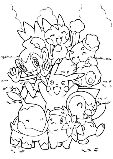 Pokemon Colorir E Imprimir - 71 Desenhos do Pokemon para Imprimir e Colorir – 123 Colorir