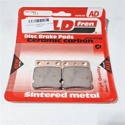 Gold Fren Brake Pads GF144 FA054