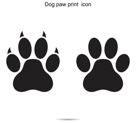 Dog paw print icon, vector illustration. 28282558 Vector Art at Vecteezy