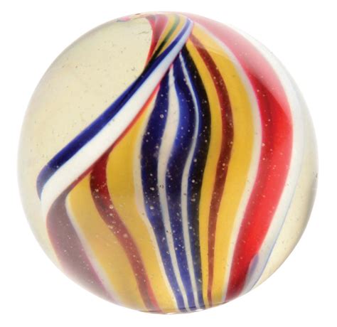 Lot Detail LARGE NAKED RIBBON SWIRL MARBLE