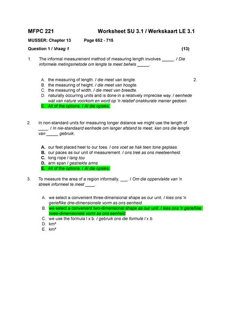 Mfpc Lu Combined Worksheet With Answers Mfpc Worksheet