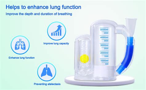 Incentive Spirometer For Adult Lung Trainer Breathing