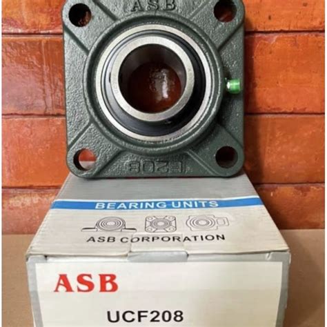 Jual Bearing Laher Duduk Pillow Block Asb Ucf As Mm Shopee