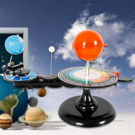 Buy TFCFL Sun Earth Moon Orbital Model Kit, Upthehill Solar System Sun ...