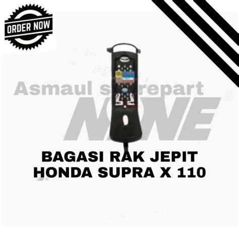 Jual Rak Keranjang Jepit Kranjang Bagasi Tangga Sepeda Motor Tengah