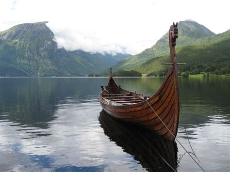 norway viking ships fjords | The Vikings Sacrificed to the Gods in