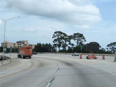 Florida Interstate Southbound Cross Country Roads