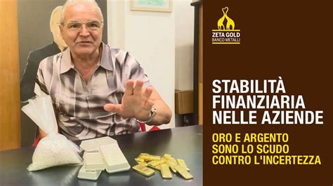 STABILITÀ FINANZIARIA NELLE AZIENDE scopri come oro e argento sono lo