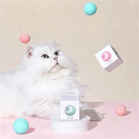 Smart Cat Toys Bola Rolante Autom Tica Interativa Para Gatos