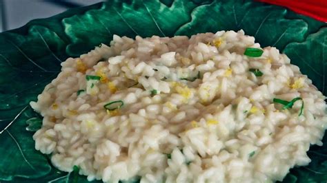 Receita Simples De Risoto De Lim O Siciliano Recepedia