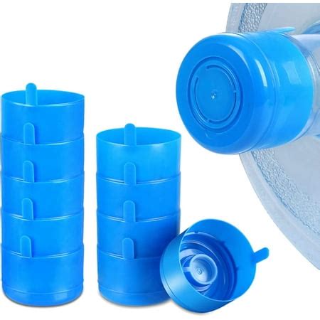 5 gallon Water Jug Cap,55mm Water Bottle Caps 5 Gallon Non Spill Caps ...