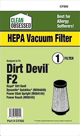 Amazon Clean Obsessed Replacement For Dirt Devil F2 Filter