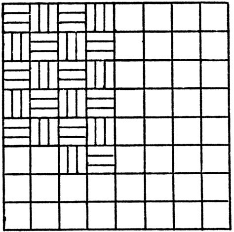 Inscribed Alternating Horizontal and Vertical Lines Repeating Patterns ...