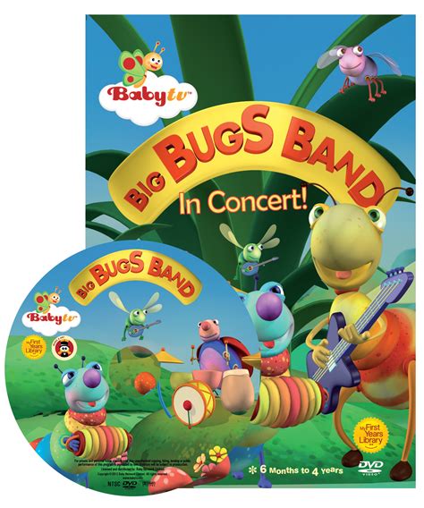 BabyTV DVD Big Bugs Band- Buy Online in United Arab Emirates at ...