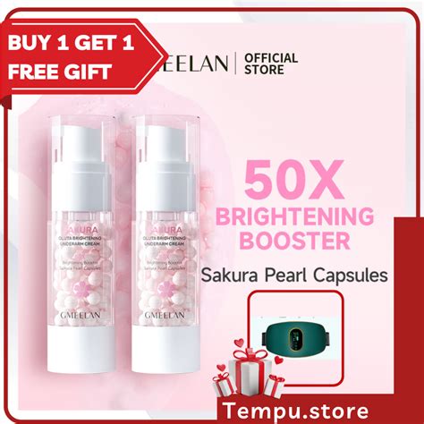 SAKURA GLUTA BRIGHTENING BOOSTER CREAM 30g Underarm Whitening Cream