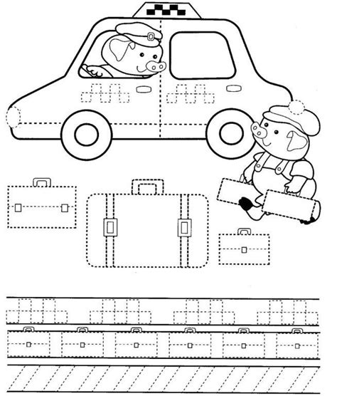 42 Dibujos De Grafomotricidad Preescolar Y Primaria Alumno On