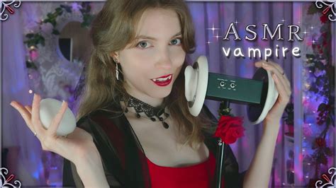 Asmr Masajes Vampiresa Obsesionada Con Tus Orejas Besos Esponjas