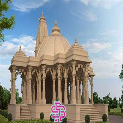 Brown Polished Sandstone Outdoor Temples For Decoration At Rs In