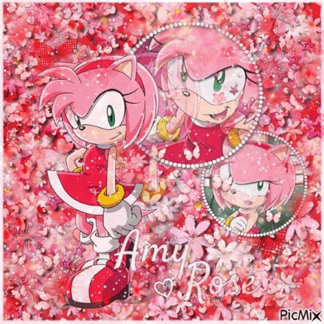 Amy Rose By Merishy  Animado Gratis Picmix