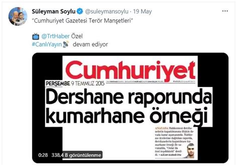 Cumhuriyet Ten S Leyman Soylu Ya O Man Etler Can D Ndar D Neminden