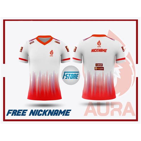 Jual Jersey Gaming E Sport Aura Fire Terbaru Bisa Request