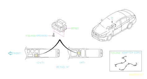 Subaru Outback Electronic Parking Brake Control Switch Switch Hand