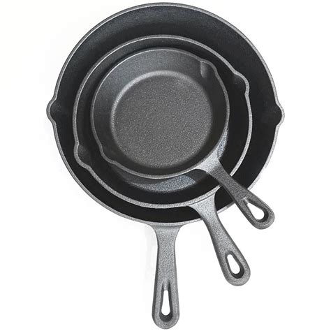 Wildtrak Leisure Australia Cast Iron Frying Pan Set - Free Delivery ...