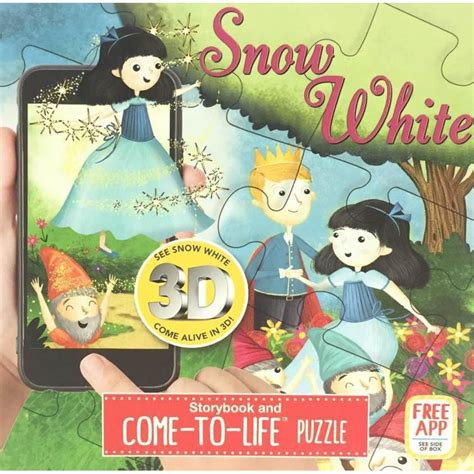 BBW Snow White Come To Life Puzzle And Storybook ISBN Shopee Malaysia