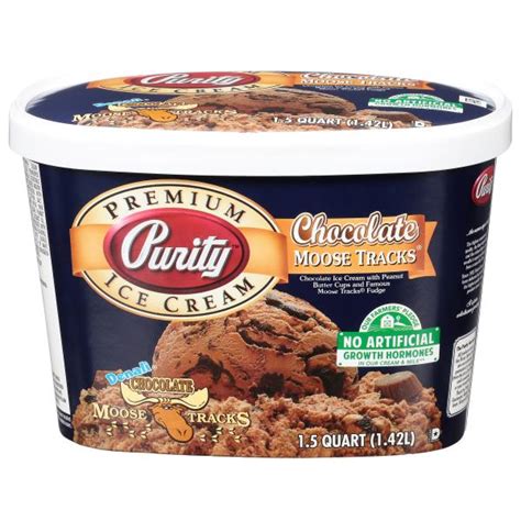 Purity Ice Cream Premium Chocolate Moose Tracks Publix Super Markets