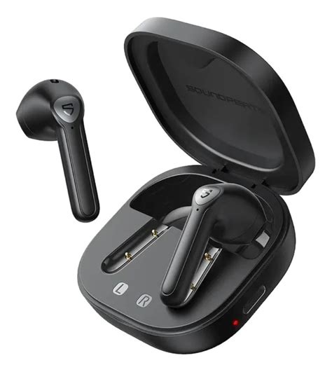 Auriculares in ear gamer inalámbricos Soundpeats TrueAir 2 black IVMACO