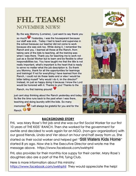 Fhl Teams Newsletters